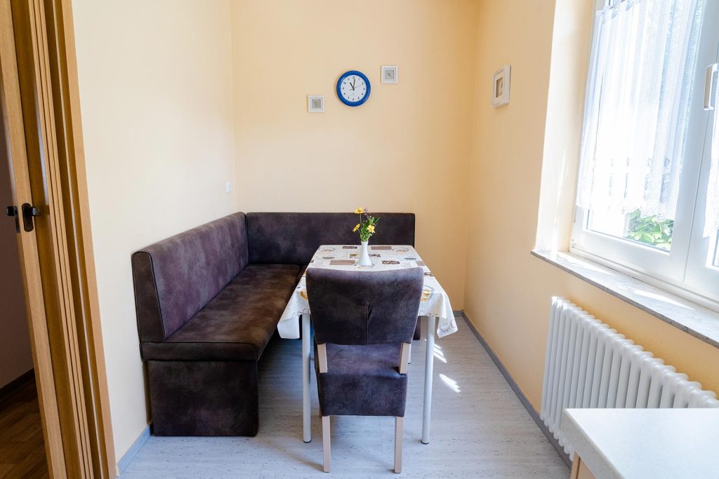 Küche in großer Ferienwohnung